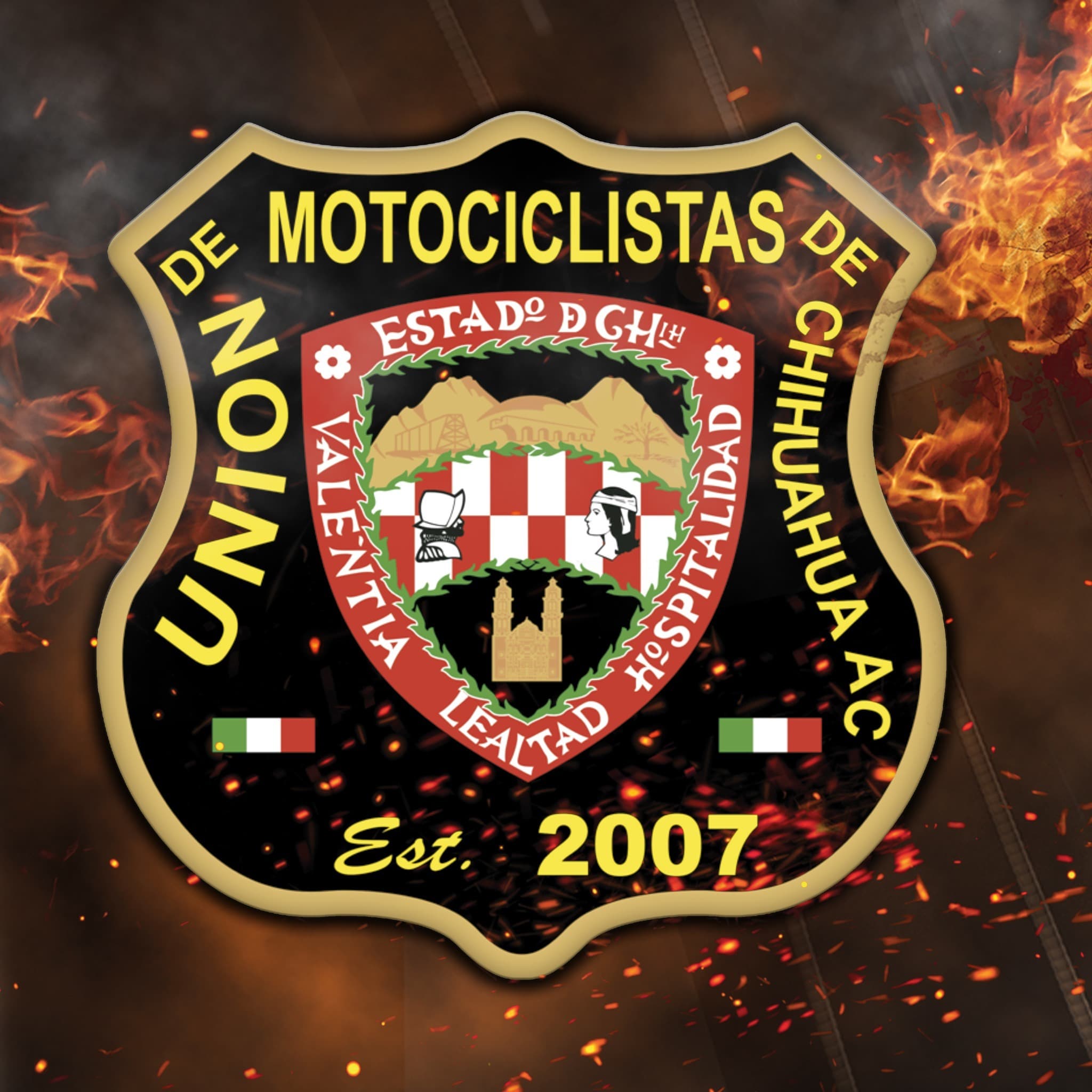Logo Unión de Motociclistas de Chihuahua A.C.